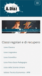 Mobile Screenshot of centrostudidiaz.it